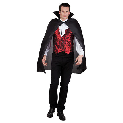 Capo di Halloween nero 1,2 m
