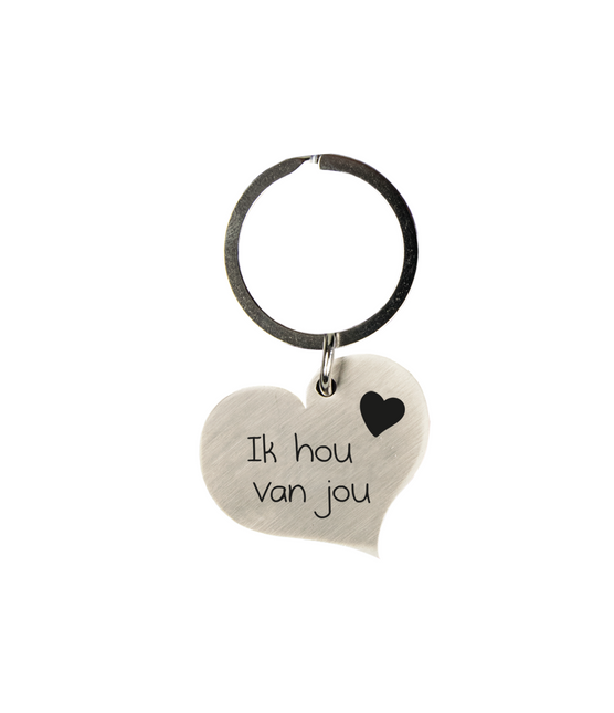 Portachiavi I Love You Heart 10 cm