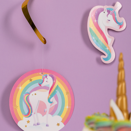 Decorazione Unicorno da appendere