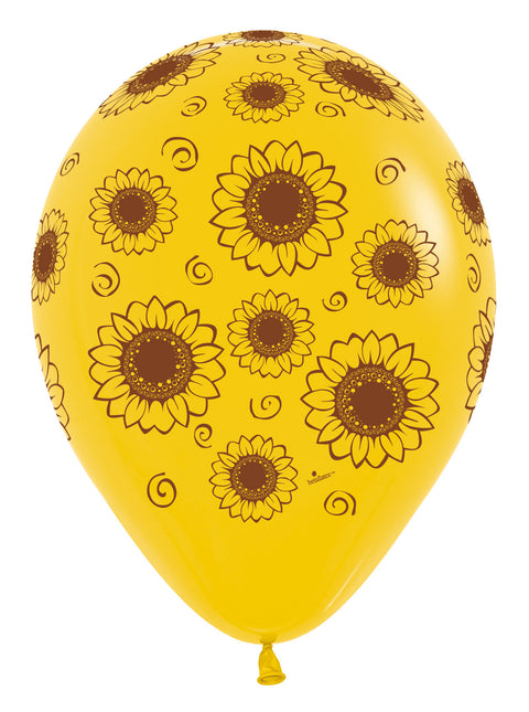 Palloncini Girasole Goldenrod 30cm 25pz