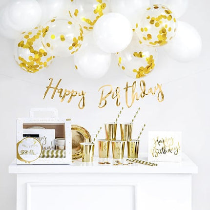 Kit di decorazione Buon Compleanno 60 pezzi