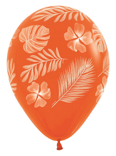 Palloncini Tropical Paradise Mix 30cm 25pz