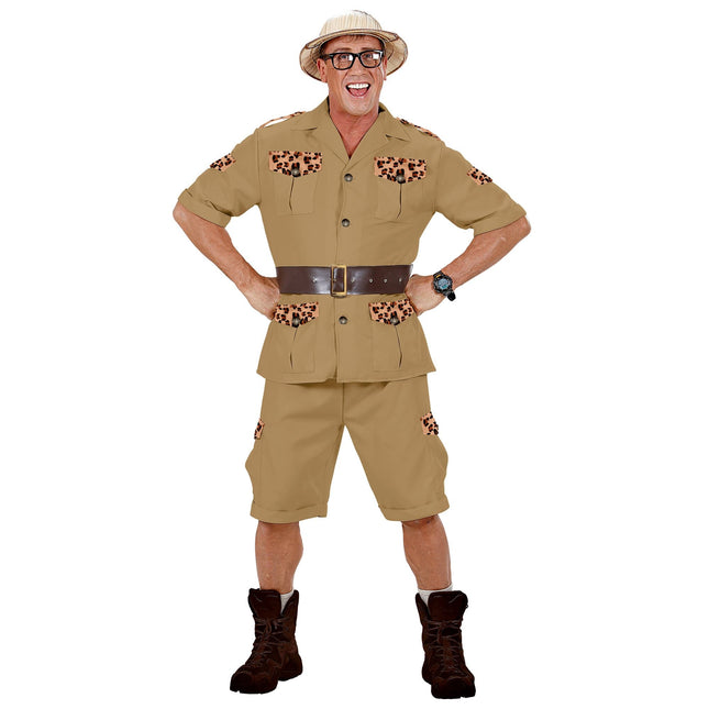 Costume Safari Uomo Pantera