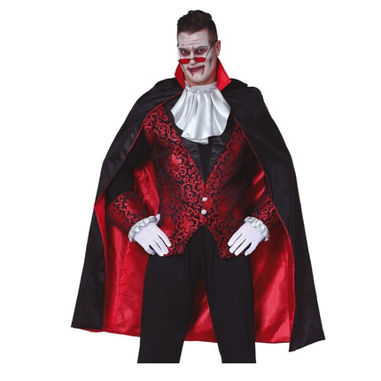 Capo di Halloween con fodera rossa 1,15 m