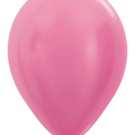 Palloncini Perla Fucsia 30cm 12pz