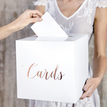 Scatola per buste da matrimonio da 24 cm