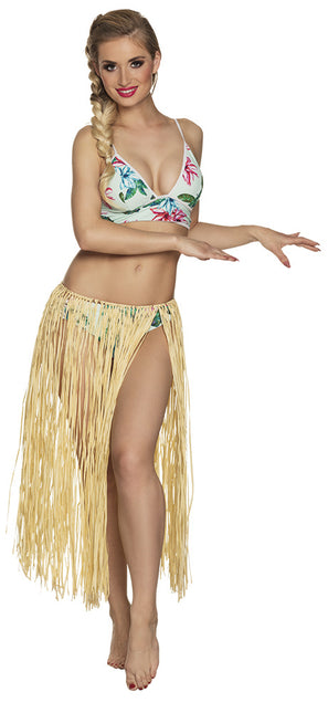 Gonna Hawaii in paglia 80cm