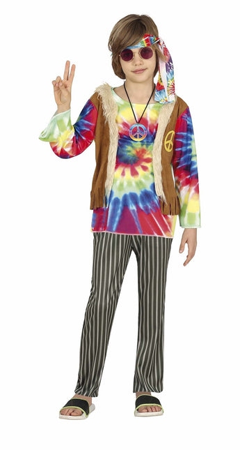 Costume da ragazzo hippie