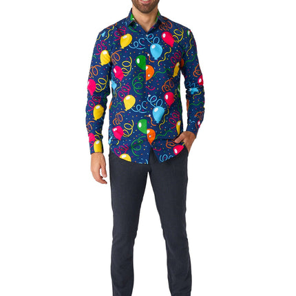 Camicia Party Balloons Uomo <tc>Suitmeister</tc>