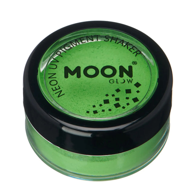 Moon Glow Neon UV Pigment Shakers Verde Intenso 5g