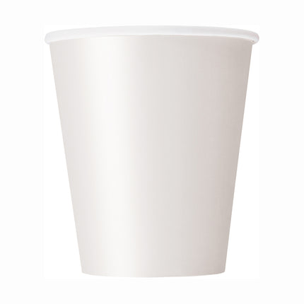 Tazze bianche 266ml 8pz