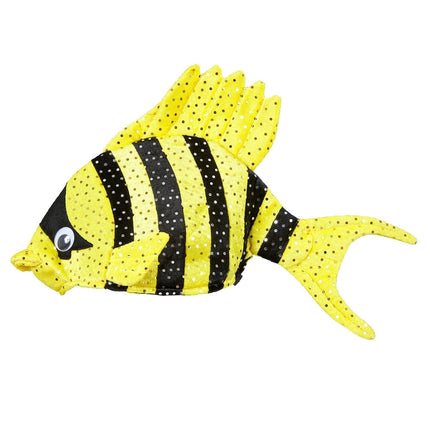 Cappello da pesce giallo