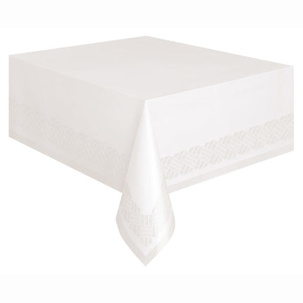 Tovaglia bianca Texture 2,74 m
