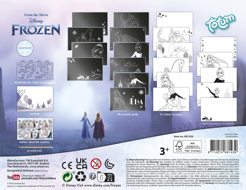 Libro da disegno Frozen