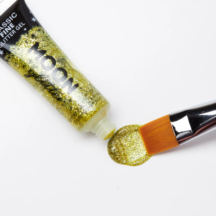 Moon Glitter Classic Gel Glitterato Fine Oro 12ml