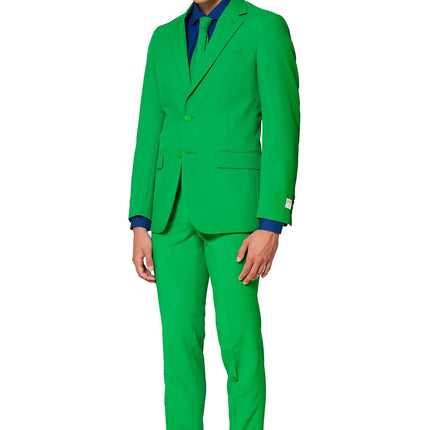 Uomini in abito verde <tc>OppoSuits</tc>