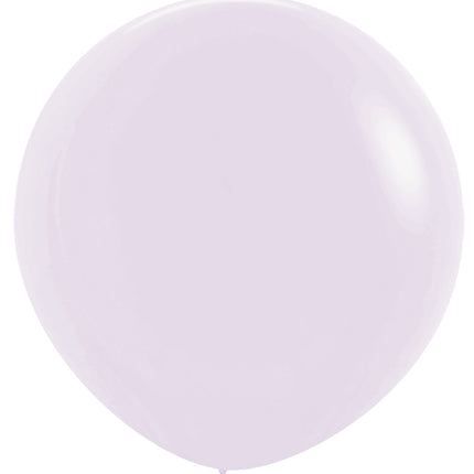 Palloncini Pastello Opaco Lilla 91cm 2 pezzi