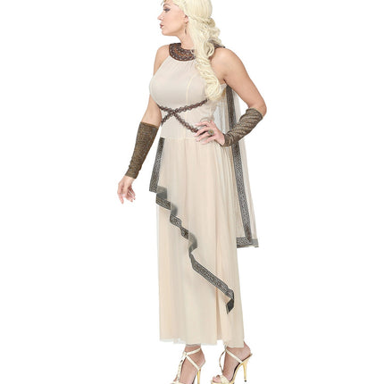 Vestito da dea greca da donna