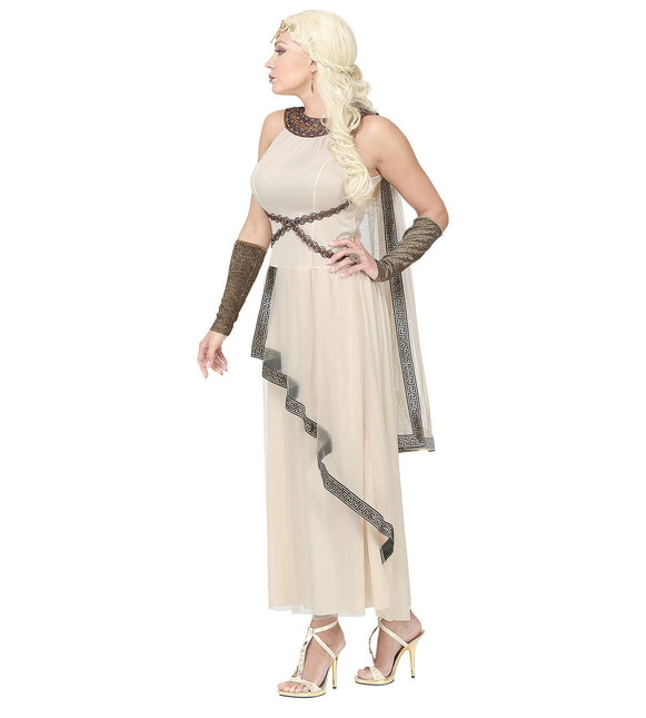 Vestito da dea greca da donna