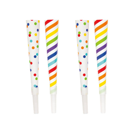 Coriandoli per feste Arcobaleno 19,7 cm 6 pezzi