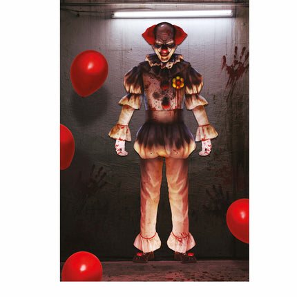 Bambola Clown di Halloween 1,8 m