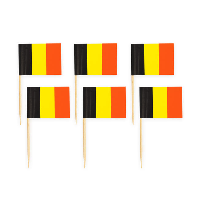 Bastoncini da cocktail Belgio 8cm 50pz