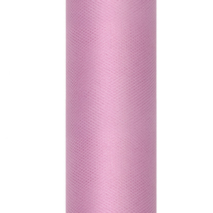 Rotolo di tulle rosa pastello 30cm 9m
