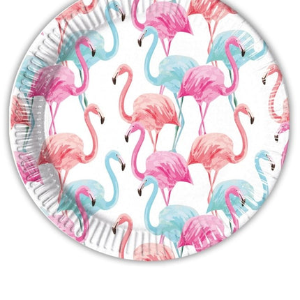Piatti Fenicottero 23cm 8pz