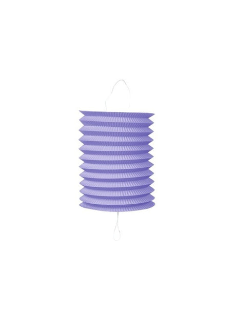 Lampione viola 16 cm