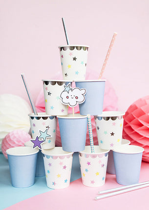 Set di cake topper Unicorno 5 pezzi
