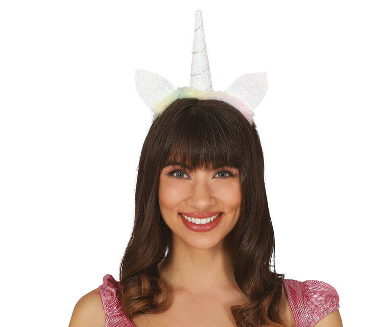 Tiara Unicorno Bianca