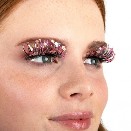 PXP Fake Lashes Glitter Glow In The Dark Albicocca Calypso