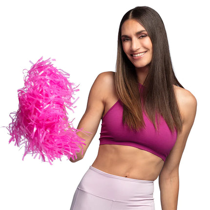 Pompom rosa 34 cm