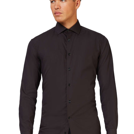 Camicia nera uomo <tc>OppoSuits</tc>