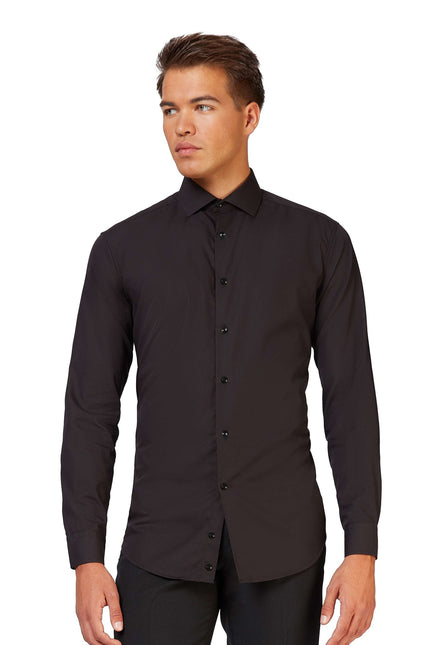 Camicia nera uomo <tc>OppoSuits</tc>