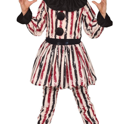 Costume di Halloween da clown dell'orrore per ragazzo