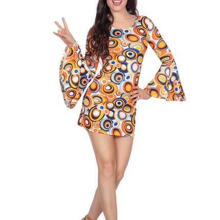 Abito Hippie con maniche a farfalla