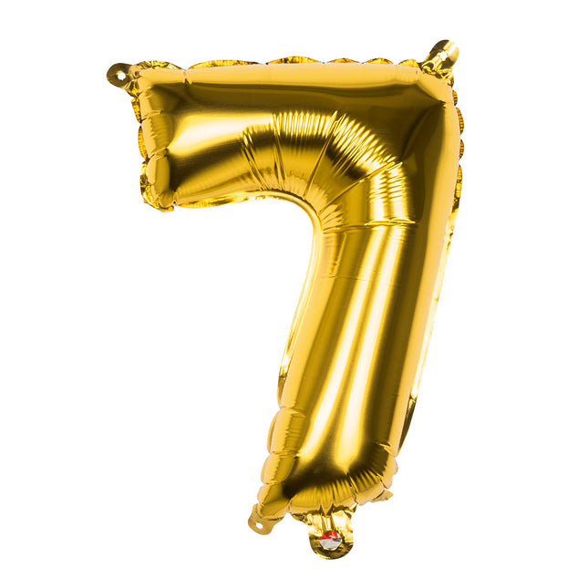 Palloncino Golden Figure 7 anni 36 cm