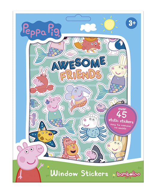 Adesivi per finestre di Peppa Pig