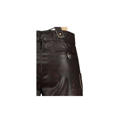 Lederhosen uomo in pelle