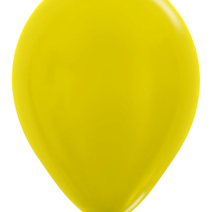 Palloncini giallo metallizzato 30cm 50pz
