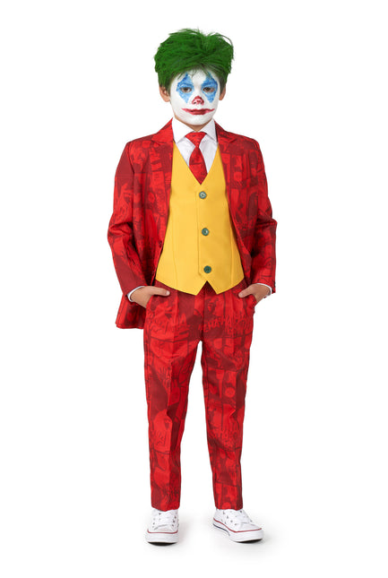 Vestito Joker Bambino Scarlatto