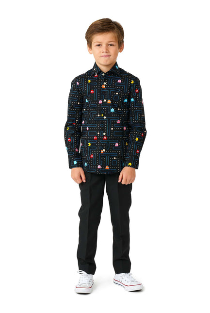 Camicia PAC-MAN Ragazzo <tc>OppoSuits</tc>