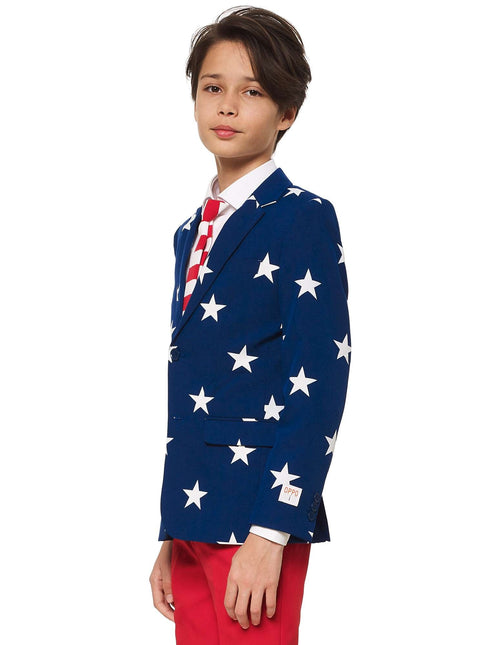 Tuta USA a stelle e strisce Ragazzo adolescente <tc>OppoSuits</tc>