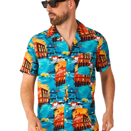 Camicia IT a maniche corte da uomo <tc>OppoSuits</tc>