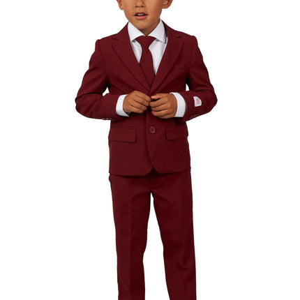 Abito rosso Bordeaux Ragazzo <tc>OppoSuits</tc>