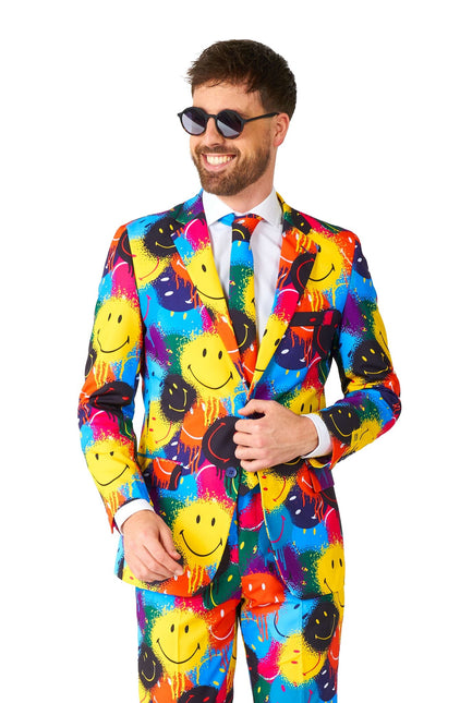 Smiley Drip Suit Uomo <tc>OppoSuits</tc>