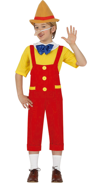 Costume da bambino con naso lungo