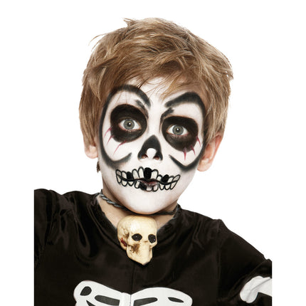 Set per il trucco di Halloween Teschio