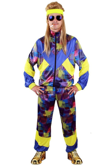Tuta da ginnastica stile 80`S Unisex